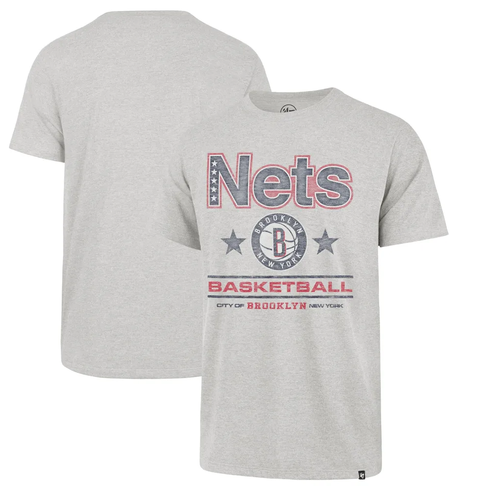 Men's Brooklyn Nets New Era White 2022/23 City Edition Brushed Jersey T- Shirt