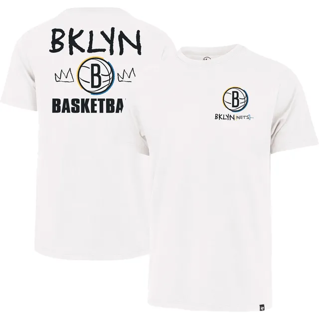 Nike Youth 2022-23 City Edition Brooklyn Nets White Warm-Up T-Shirt