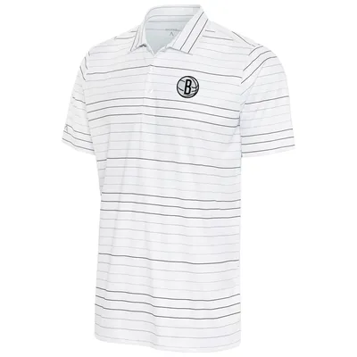 Antigua Colorado Rockies White/Black Ryder Polo