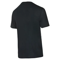 Ensemble de nuit pour homme avec t-shirt et pantalon en flanelle Brooklyn Nets Vector noir/gris Concepts Sport