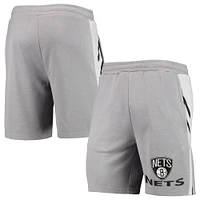 Concepts Sport Brooklyn Nets Stature Short pour homme Gris