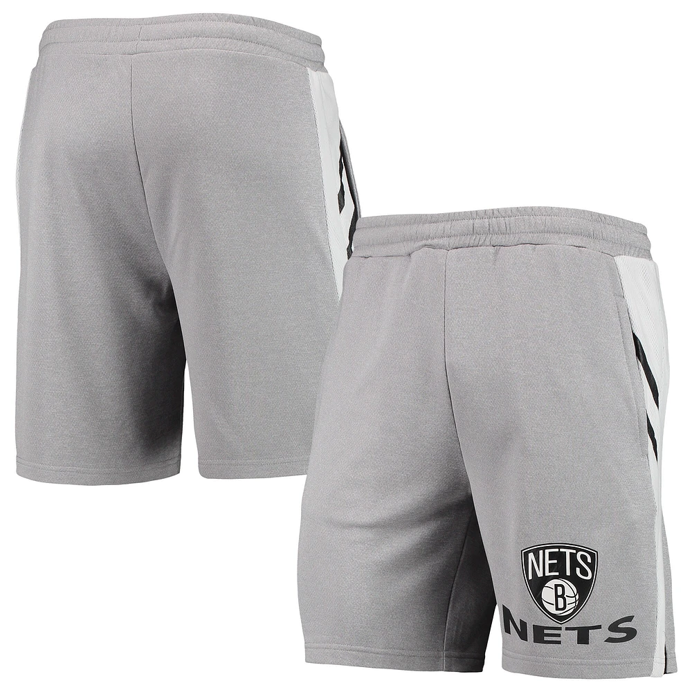 Concepts Sport Brooklyn Nets Stature Short pour homme Gris