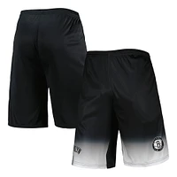 Short fanatiques noir Brooklyn Nets Fadeaway pour hommes