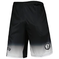 Short fanatiques noir Brooklyn Nets Fadeaway pour hommes