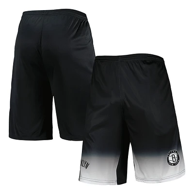 Men's Fanatics Black Brooklyn Nets Fadeaway Shorts