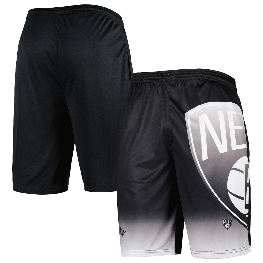 Short graphique noir Brooklyn Nets Fanatics pour hommes