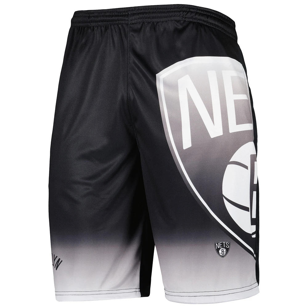 Short graphique noir Brooklyn Nets Fanatics pour hommes