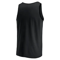 Men's Fanatics Black Brooklyn Nets Wild Game Tank Top