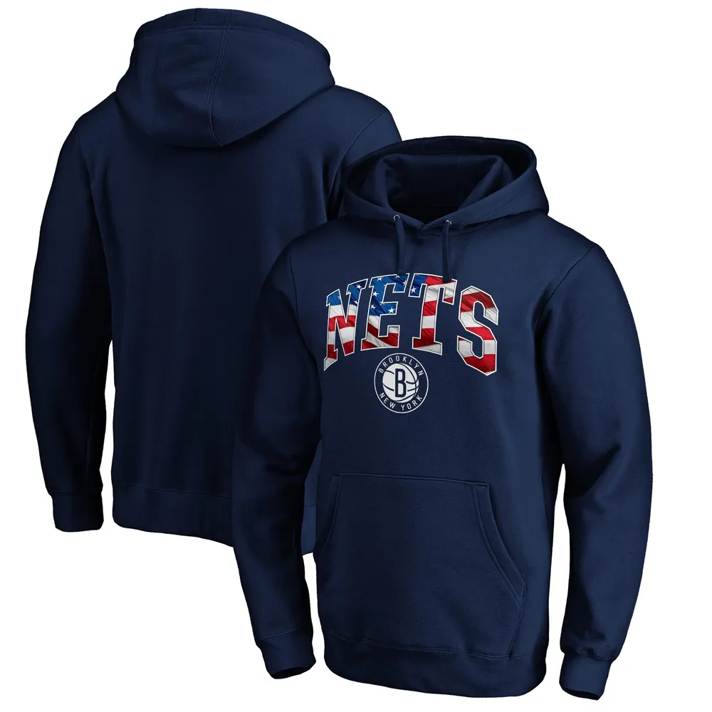 Atlanta Braves Fanatics Branded Official Logo Pullover Hoodie - Navy