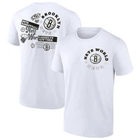 Men's Fanatics White Brooklyn Nets Street Collective T-Shirt