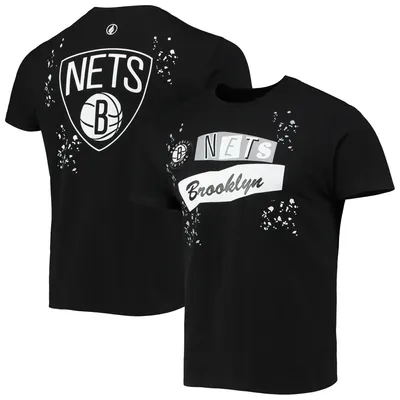 Brooklyn Nets FISLL Confetti T-Shirt - Black