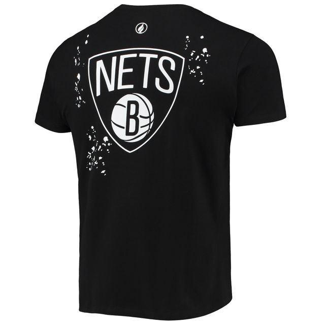 T-shirt FISLL Brooklyn Nets Confetti noir pour homme