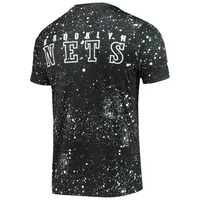 T-shirt FISLL Brooklyn Nets Splatter Print pour homme