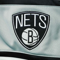 Blouson de survêtement entièrement zippé pour hommes G-III Sports by Carl Banks Brooklyn Nets Power Pitcher noir