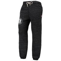 Men's Homage Charcoal Brooklyn Nets Tri-Blend Sweatpants