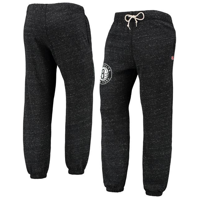 Pantalon de survêtement homme Homage Charcoal Brooklyn Nets Tri-Blend