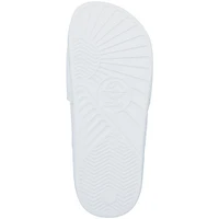 Men's ISlide White Brooklyn Nets Primary Motto Slide Sandals