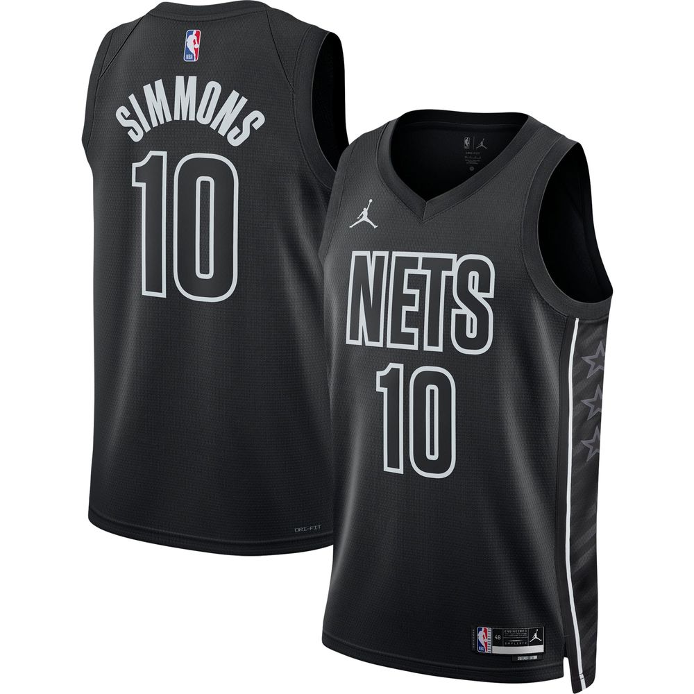 Ben Simmons Brooklyn Nets City Edition Nike Men's Dri-Fit NBA Swingman Jersey in White, Size: Small | DO9585-104