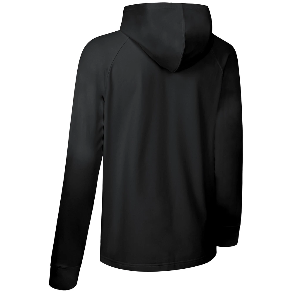 Men's Levelwear Black Brooklyn Nets Dimension R Pullover Hoodie