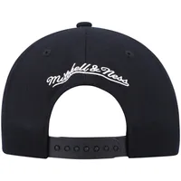 Casquette snapback noire Brooklyn Nets Ground 2.0 de Mitchell & Ness pour homme