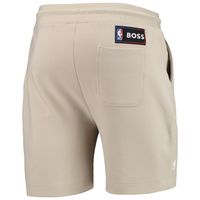 Men's NBA x Hugo Boss Oatmeal Brooklyn Nets Slam Shorts