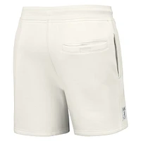 Short en polaire épais pour hommes NFL x Staple crème Brooklyn Nets Pigeon