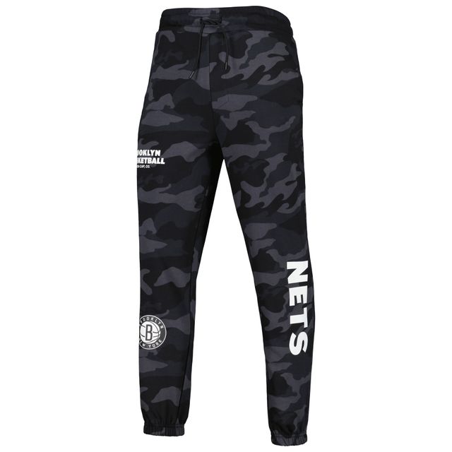 Pantalon de jogging Brooklyn Nets Tonal pour homme New Era noir/camouflage