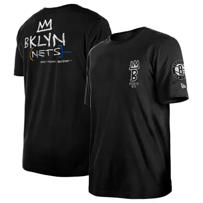 Brooklyn Nets New Era 2022/23 City Edition Elite Pack T-Shirt - Black