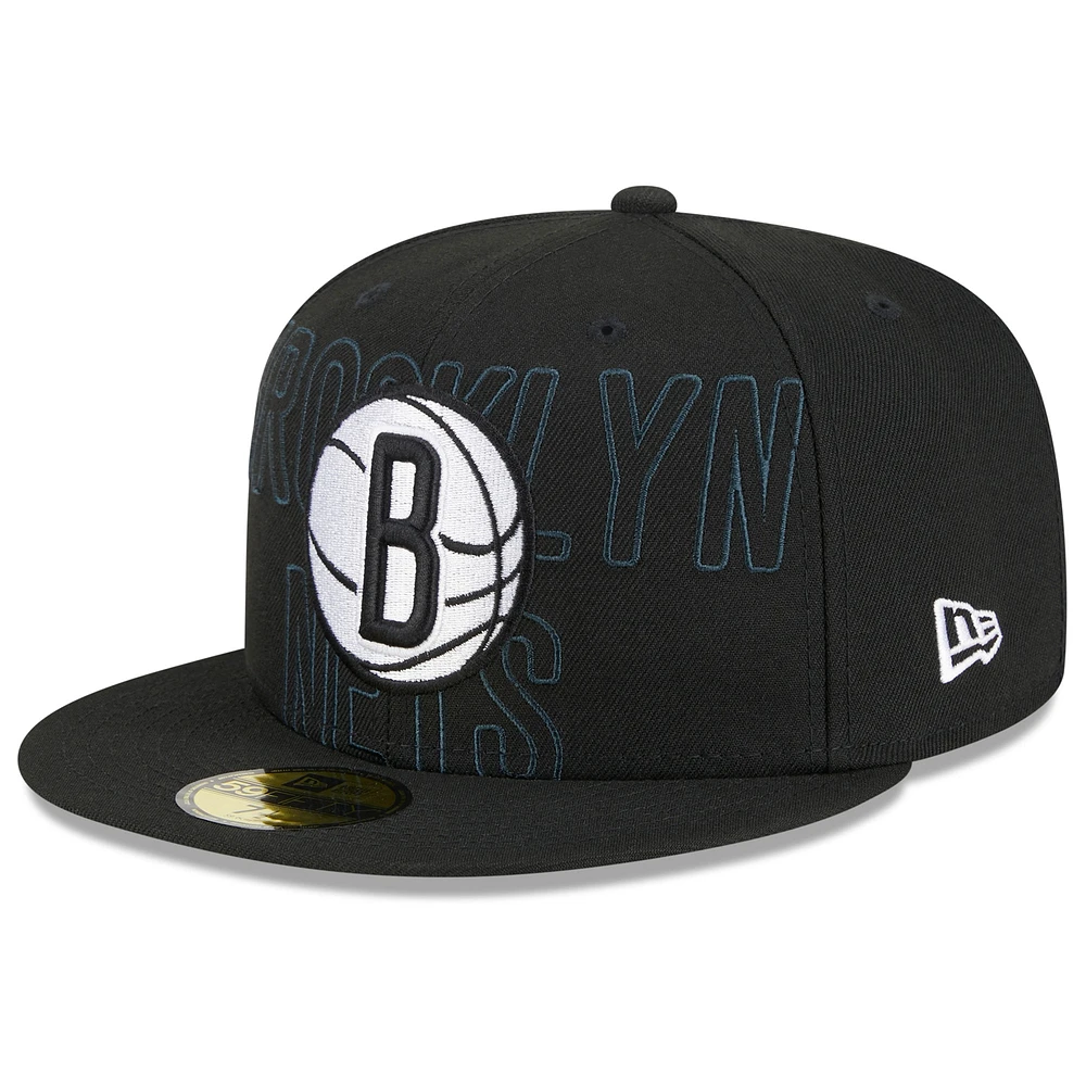 V107988 Nets 23 NBA NWE DRAFT OTC 59FIFTY HATMENHIC