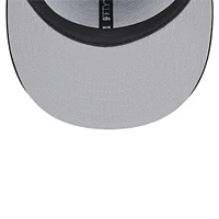 Casquette à visière noire New Era Brooklyn Nets Meshback 9FIFTY pour homme