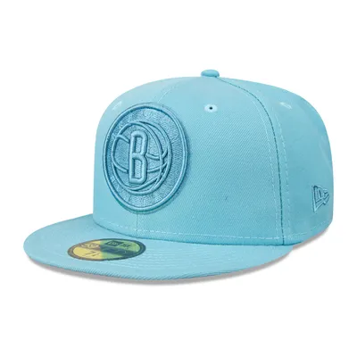 Brooklyn Nets New Era Color Pack Foam 59FIFTY Fitted Hat - Blue