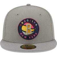 Casquette ajustée New Era Brooklyn Nets Color Pack 59FIFTY pour homme