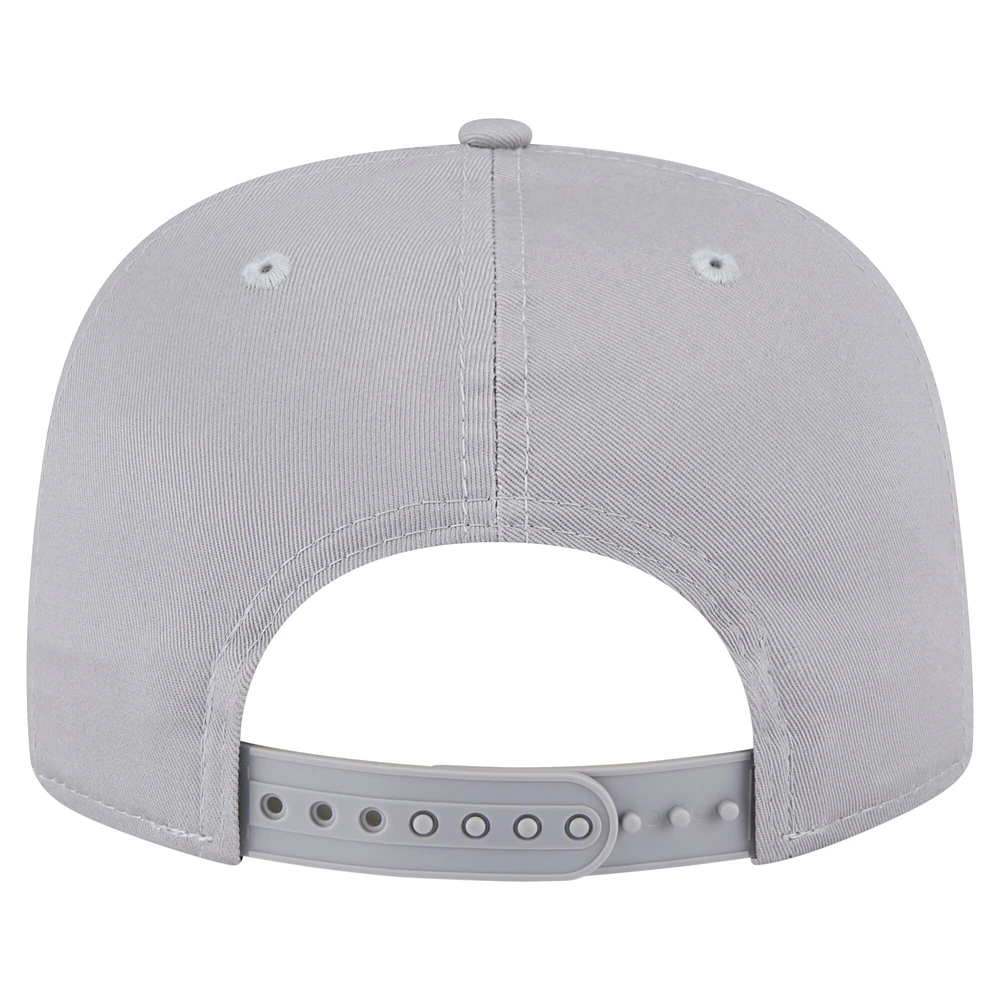 Casquette snapback grise New Era Brooklyn Nets Throwback Property Of Golfer pour homme
