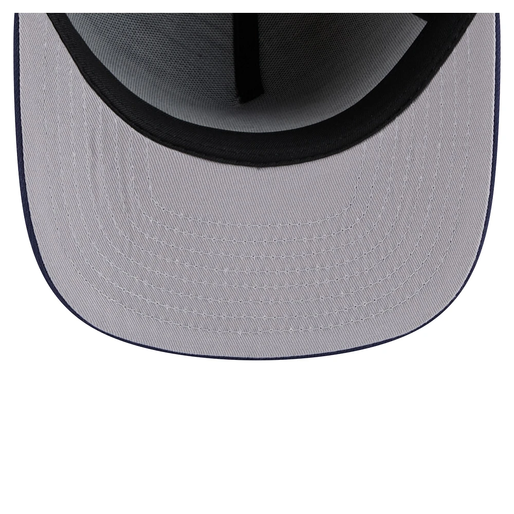 Men's New Era  Navy Brooklyn Nets Colorpack A-Frame Pinch Front 59FIFTY Fitted Hat