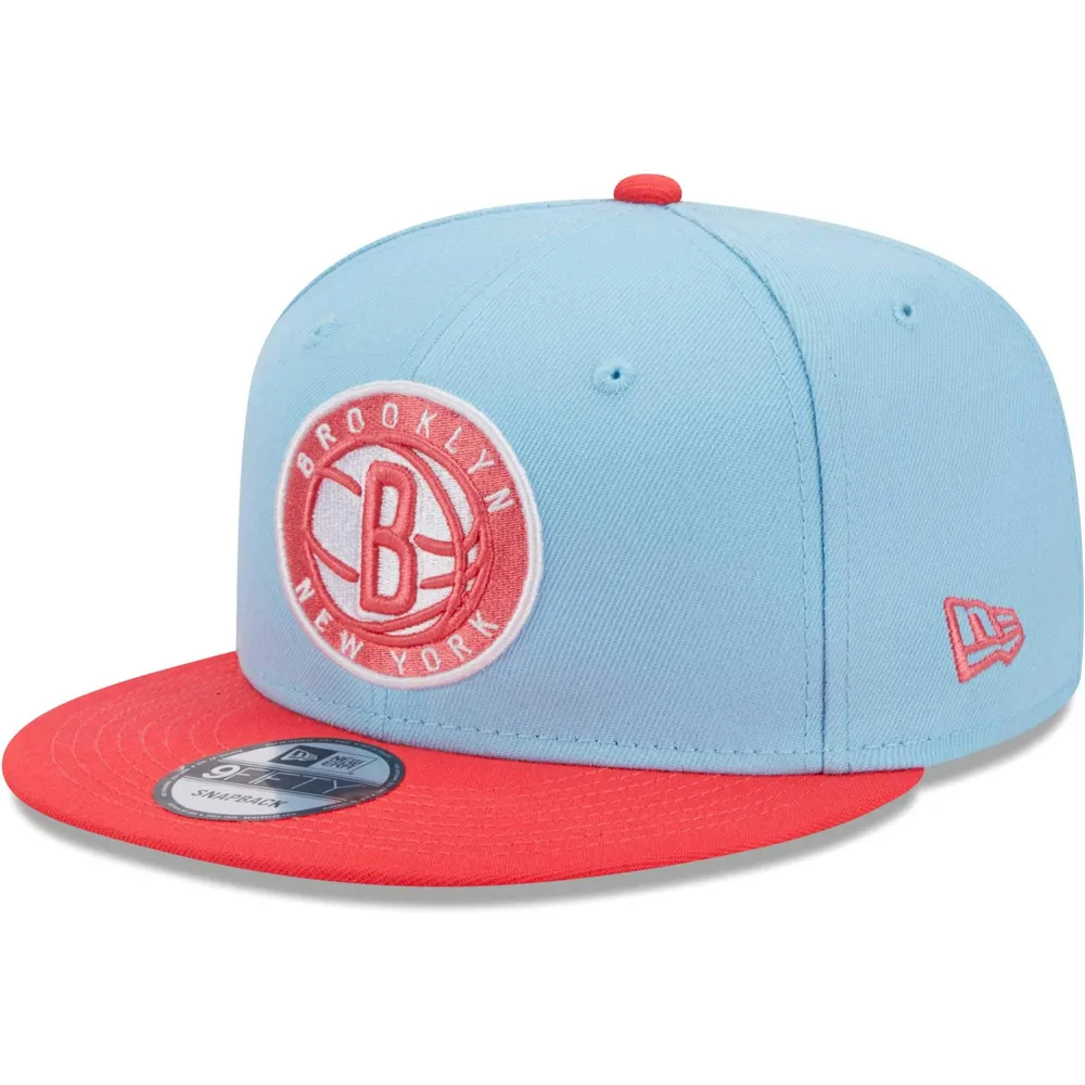 Men's Brooklyn Nets New Era Black/Light Blue 2-Tone 59FIFTY Fitted Hat