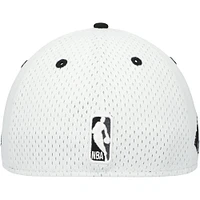 Men's New Era White/Black Brooklyn Nets Throwback 2Tone 59FIFTY Fitted Hat