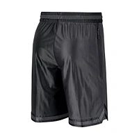 Men's Nike Black/Anthracite Brooklyn Nets Courtside Versus Force Split DNA Performance Shorts