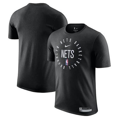 T-shirt Nike noir pour homme Brooklyn Nets 2024/25 Legend On-Court Practice Performance