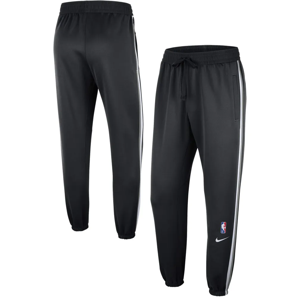 Lids Brooklyn Nets Nike 75th Anniversary Showtime On Court Performance Pants  - Black