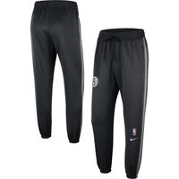 Men's Nike Black Brooklyn Nets Authentic Showtime Performance Pants