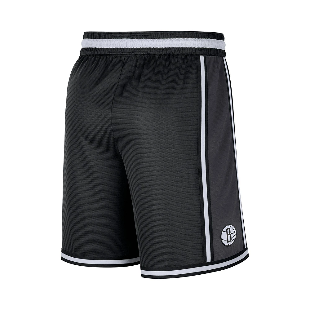Men's Nike Black Brooklyn Nets Pre-Game Performance Shorts