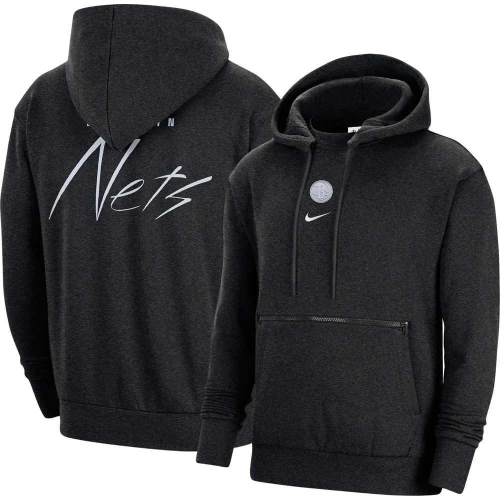 Lids Brooklyn Nets Nike Courtside Versus Flight Pullover Hoodie