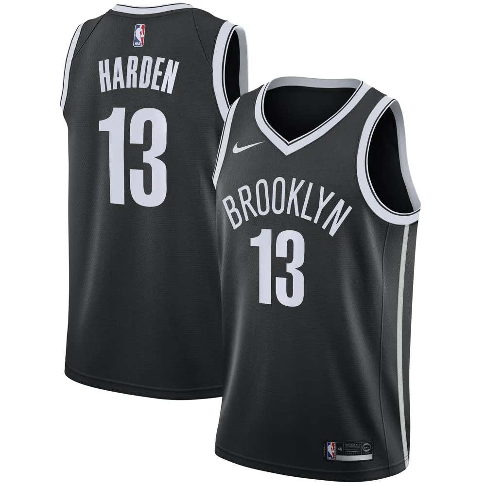 Maillot Swingman Nike James Harden Brooklyn Nets 2020/21 pour Homme - Édition Icon