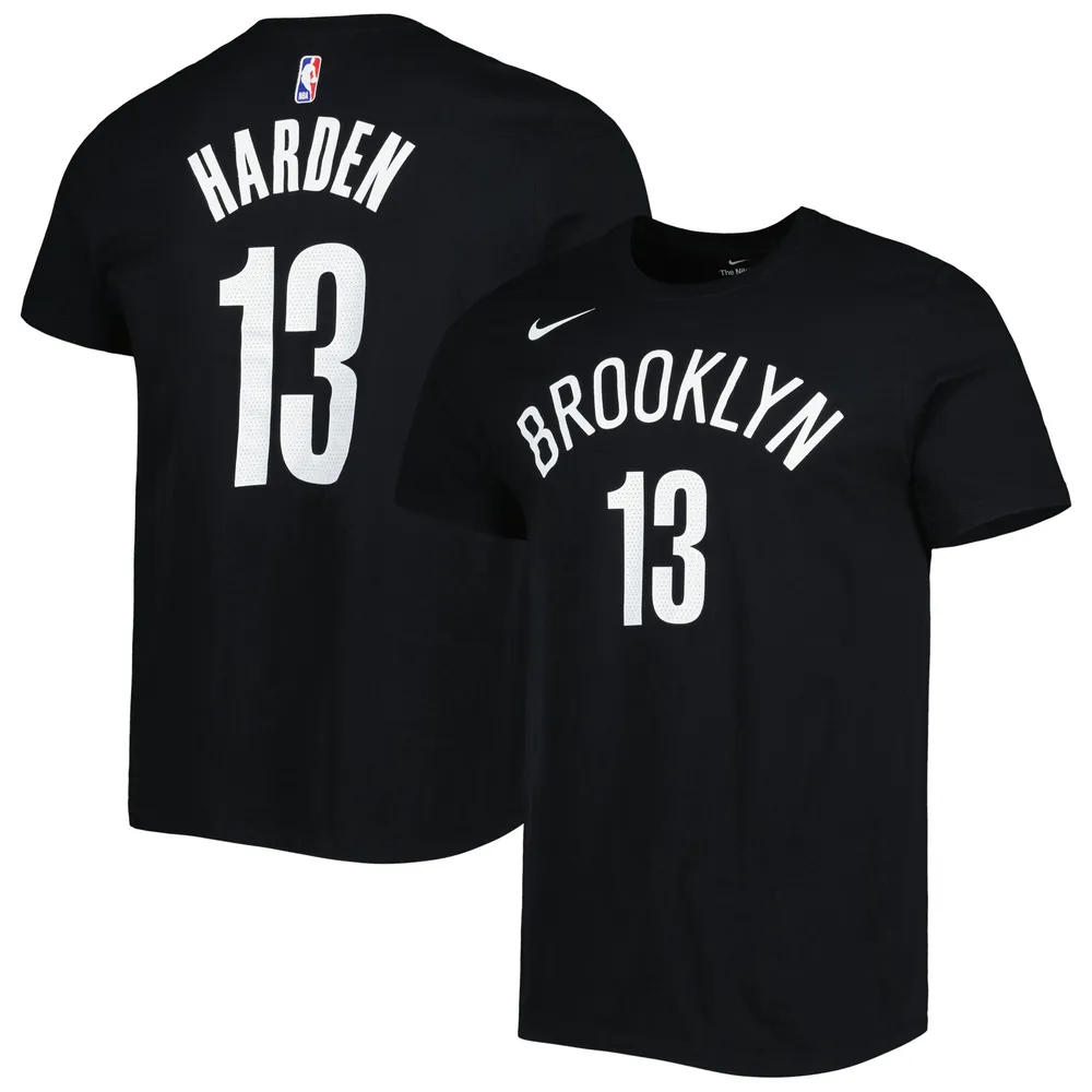 Lids James Harden Brooklyn Nets Nike Diamond Icon Name Number T-Shirt - Black | Brazos Mall