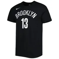 T-shirt Nike James Harden Brooklyn Nets Diamond Icon avec nom et numéro pour homme