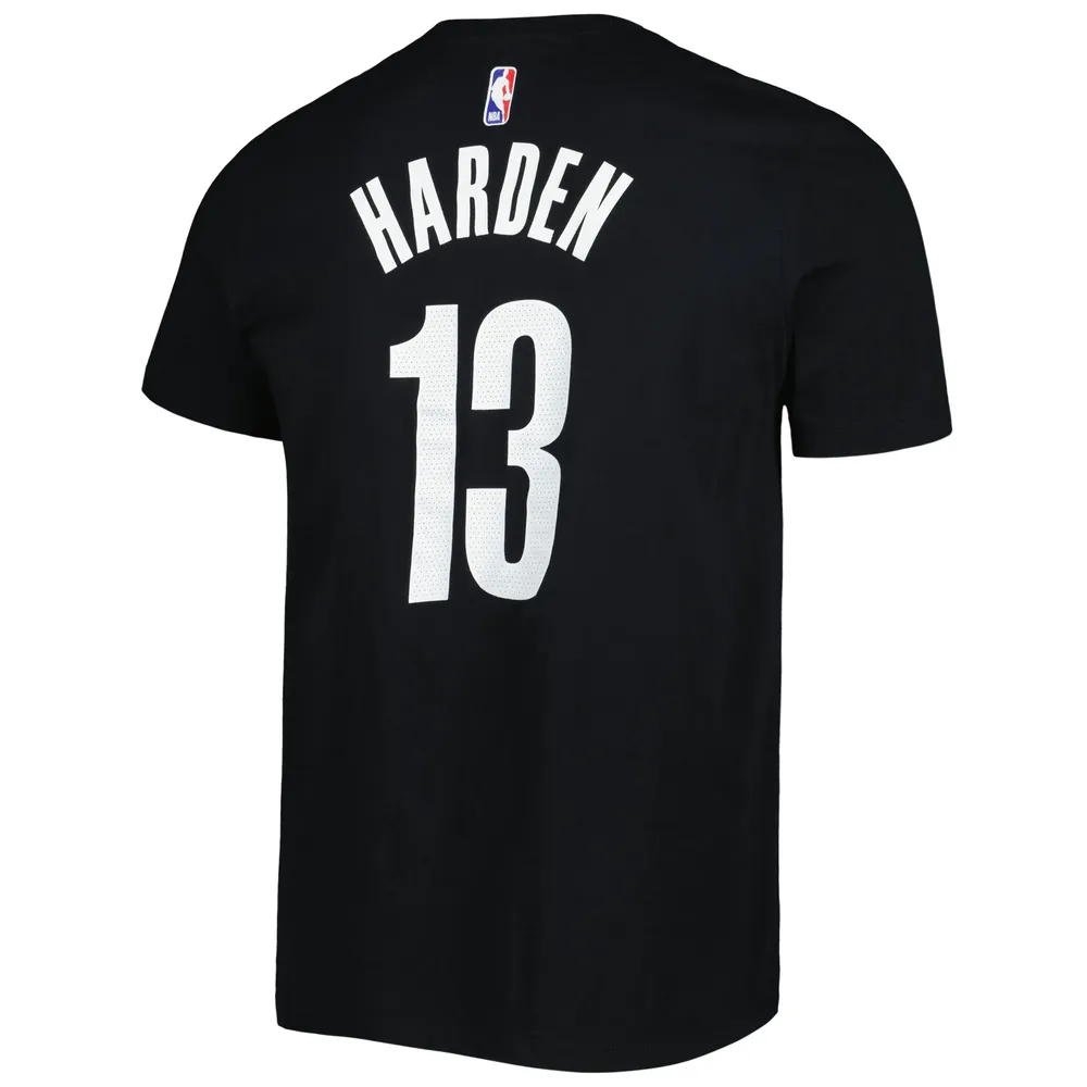 T-shirt Nike James Harden Brooklyn Nets Diamond Icon avec nom et numéro pour homme