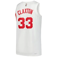 Men's Nike Nic Claxton White Brooklyn Nets Swingman Jersey - Classic Edition