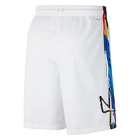 Men's Nike White Brooklyn Nets 2022/23 City Edition Swingman Shorts