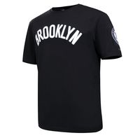 Men's Pro Standard Black Brooklyn Nets Chenille T-Shirt