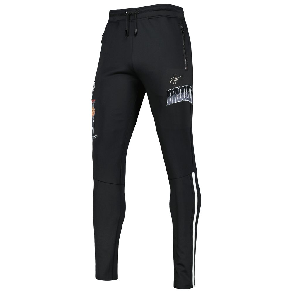 Men's Pro Standard Black Brooklyn Nets Hometown Track Pants